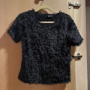 TopShop furry shirt